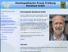 Tablet Screenshot of graefe-homoeopathie-freiburg.de